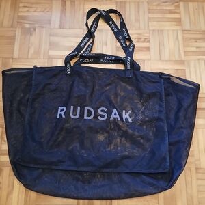 RUDSAK Black Mesh Carryall